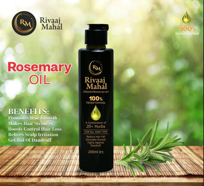 Natural & Organic Rivaaj Mahal Hair Oil - 💯 Guaranteed Results