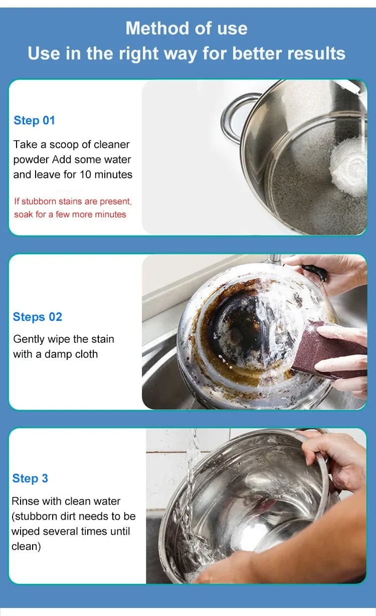 Kitchen All-Purpose Cleaning Powder