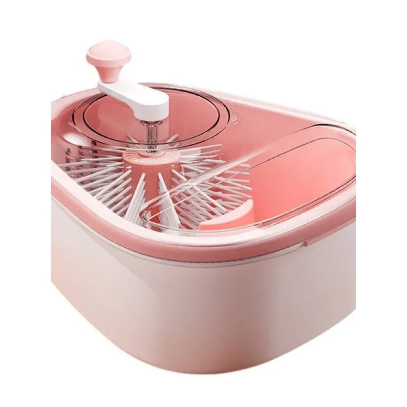 Fabulous Fruit Washing Tool Hand Wash-Free Fruit Pot Kitchen Drain Basket to Remove Farm Residue Stains Household