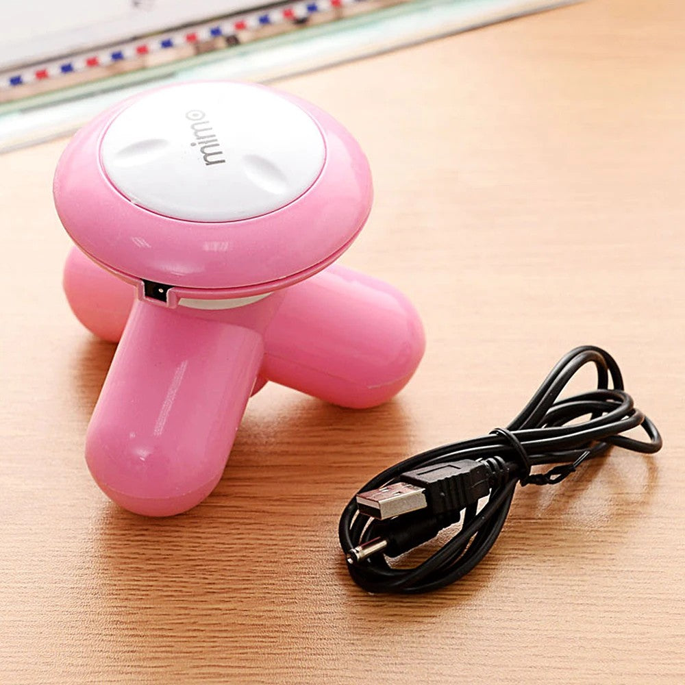 Electric massager body USB Electric Handled Vibrating massage MultiMini Triangle Body Health care beauty Massager Small Massor