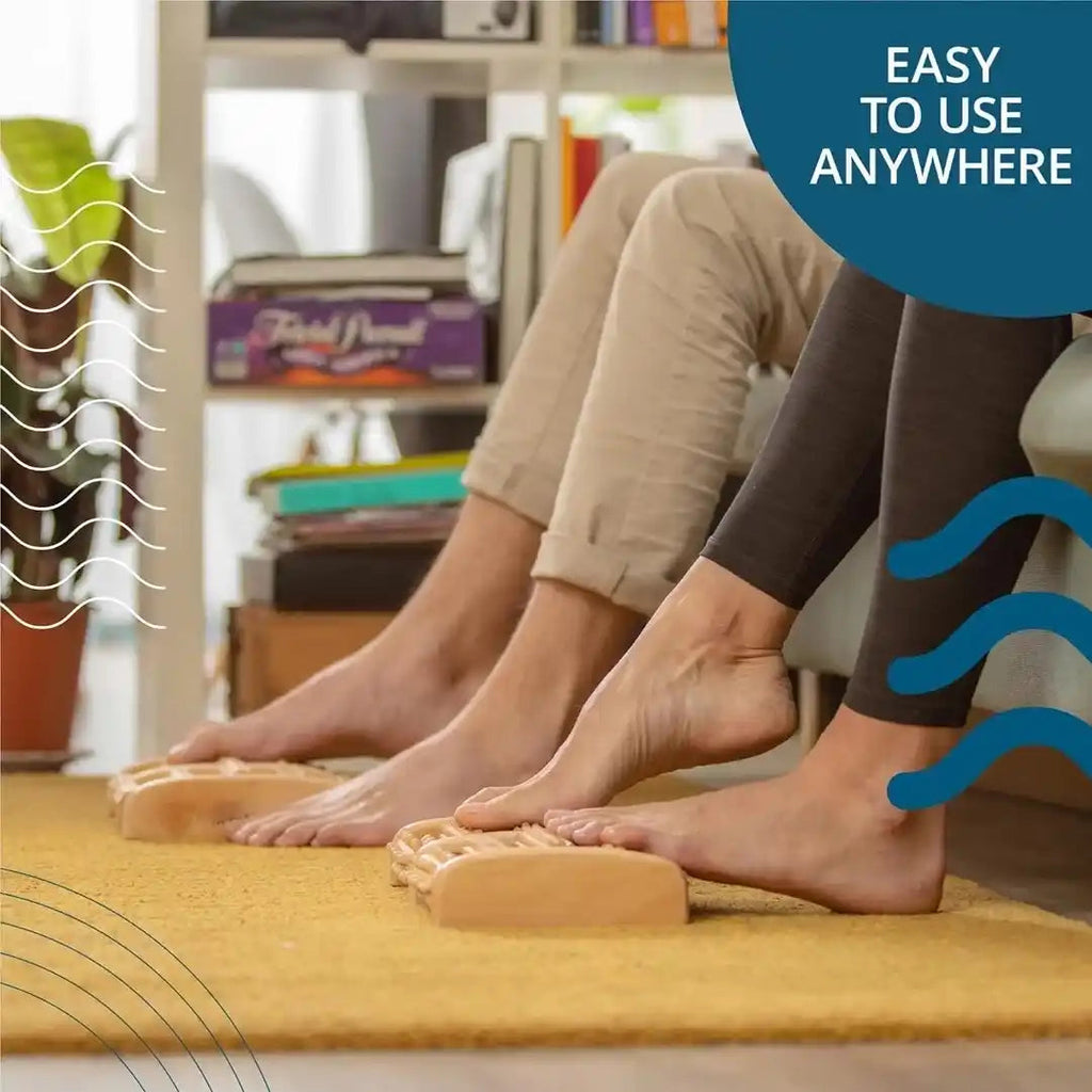 Wooden Foot Massager - blood circulation