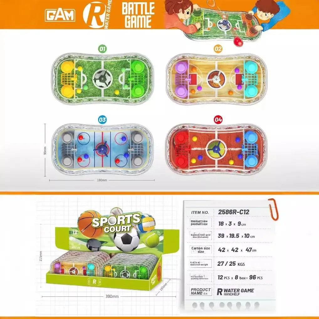 New Large Screen Educational Children's Retro Water Game