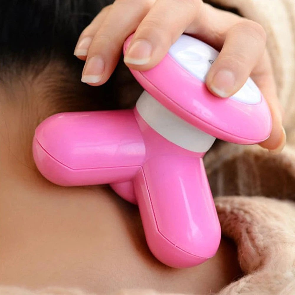 Electric massager body USB Electric Handled Vibrating massage MultiMini Triangle Body Health care beauty Massager Small Massor