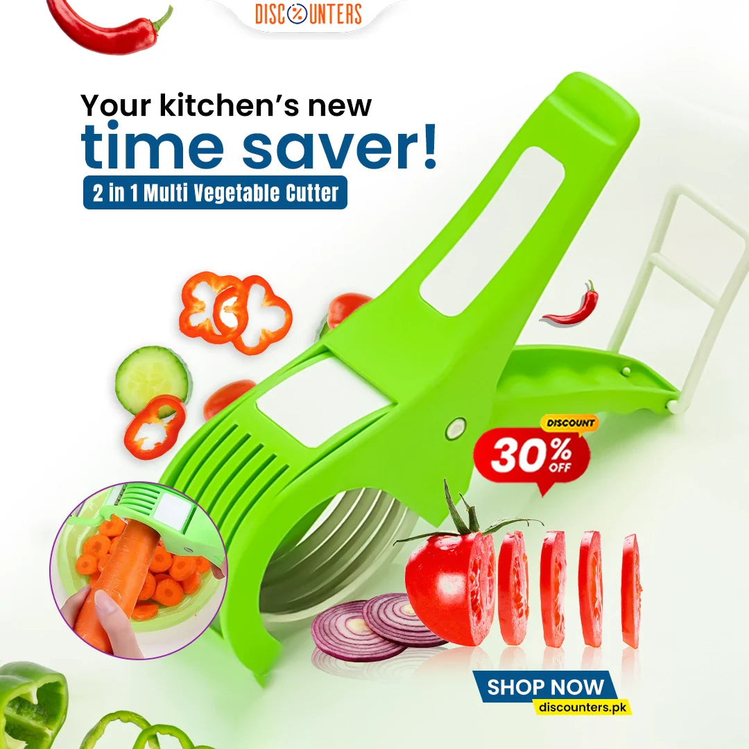 2 in 1 Multi Vegetable Cutter