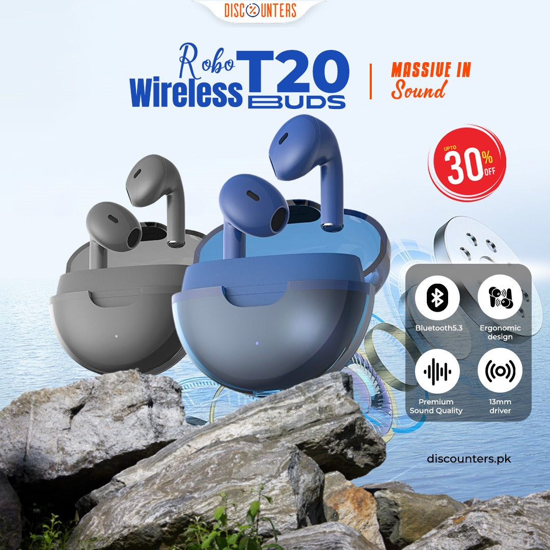 Robo Wireless T20 Buds