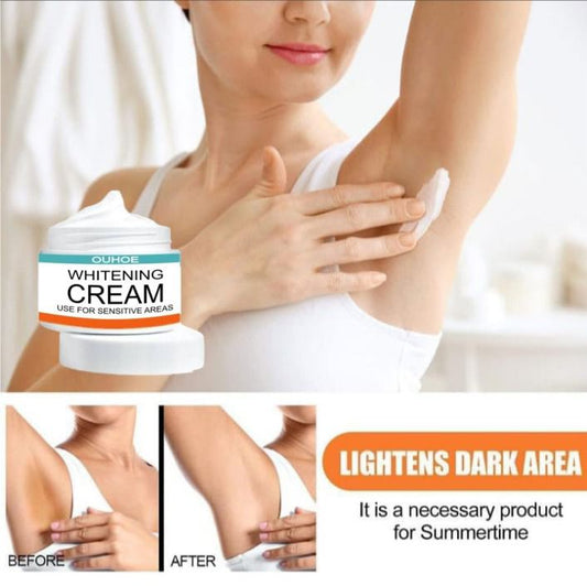 Sensitive Area Whitening Cream For Private Parts, Underarms, Inner Thighs, And Dark Spot Lightening(30ml)