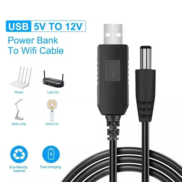 Router Cable WiFi to Powerbank