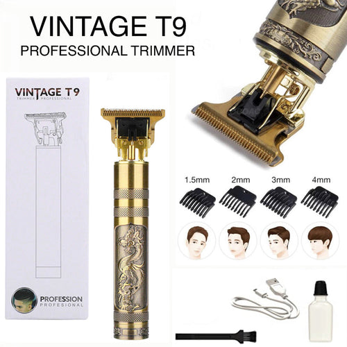 Vintage T9 Professional Trimmer Gold