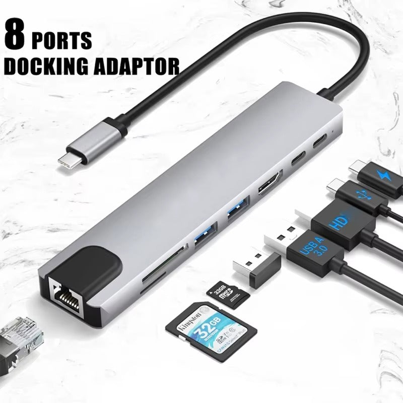 8 in 1 Usb Hubs