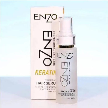 Enzo Keratin Hair Serum bottle