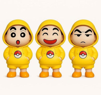 GOOLOOTLO Face Changing Surprise Figure Keychain – Press to Switch Expressions