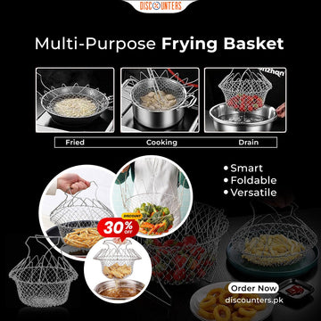 Multi-Purpose Frying Basket