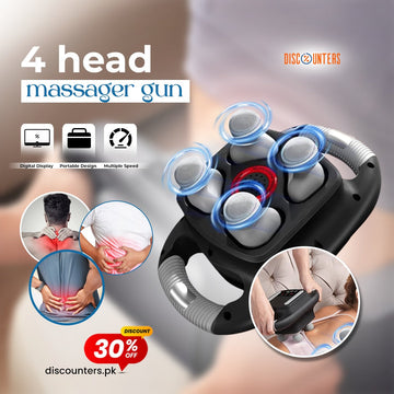 Four Head Massager Gun