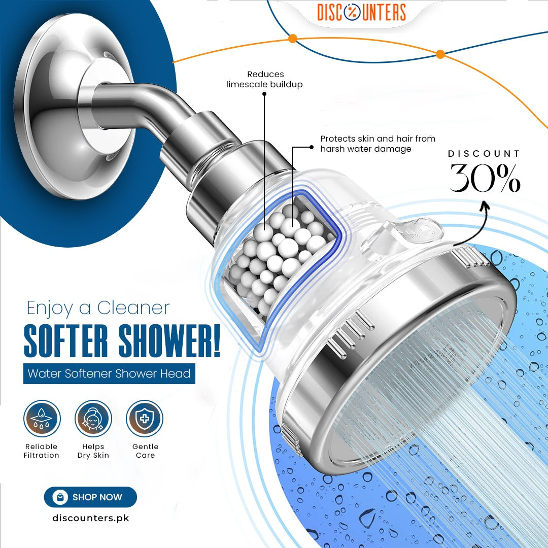 Water Softener Shower Head