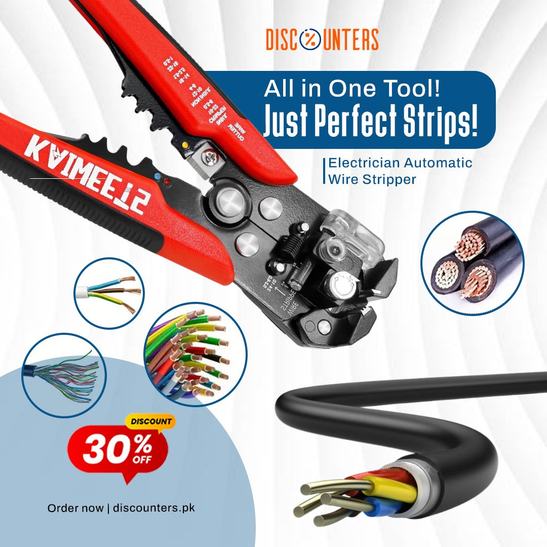 Electrician Automatic Wire Stripper