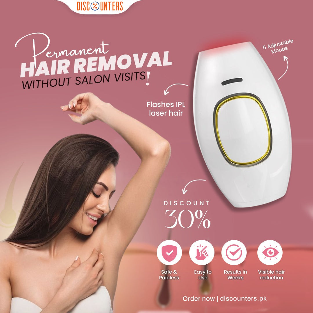 Flashes IPL laser hair Removal